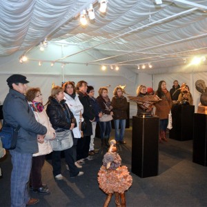 “Raíces, Cuenca del Lago Ranco” es la muestra con que el espacio dependiente del Consejo Regional de la Cultura y las Artes debutó en la línea de las exposiciones escultóricas.