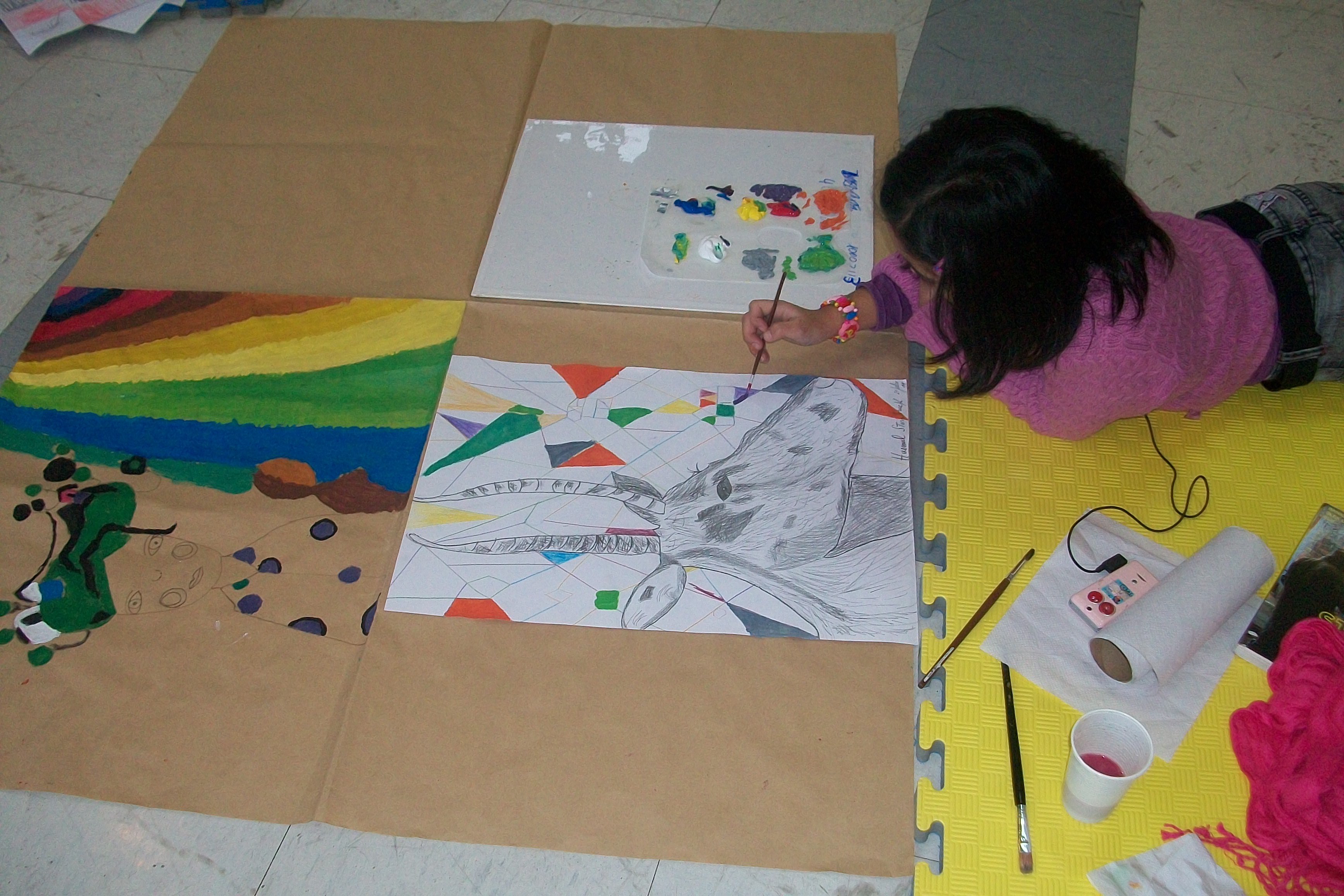Actividad 2- taller de pintura infantil