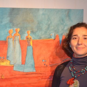 Centro de extensión del Consejo Regional de la Cultura y las Artes inauguró exposición de Mariana Falcón.