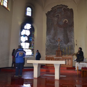 El conjunto de la iglesia y convento que perteneció a la orden Capuchina están ubicados en la Zona Típica de calle General Lagos y posee la calidad de Monumento Nacional desde 2007.