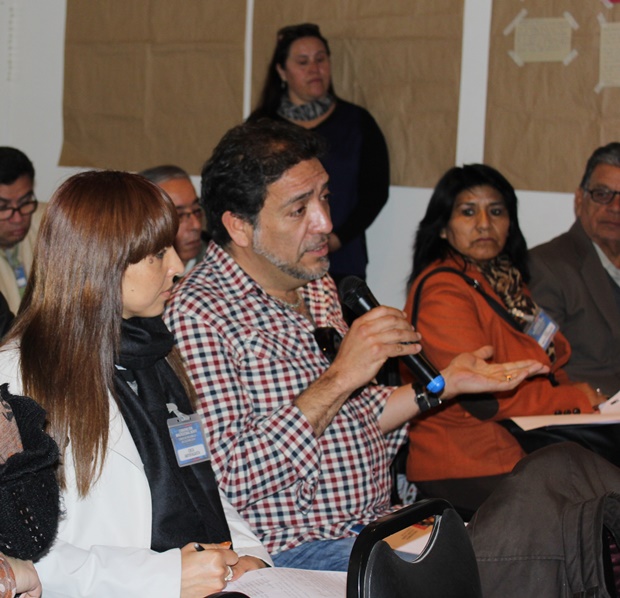 Consejero Regional, René Huerta en Convención Zonal de Cultura