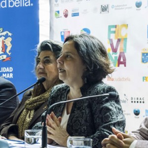 Ministra Barattini valoró el Festival de Cine de Viña como plataforma para las producciones nacionales