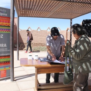 Asistentes de primer encuentro efectuado en San Pedro de Atacama.