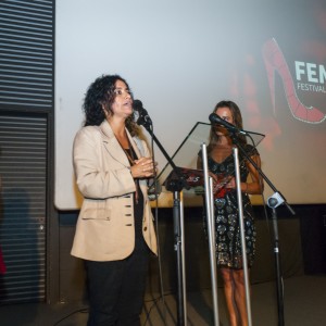Subdirectora de Cultura inauguró la quinta versión de FEMCINE
