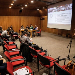 Ministra de Cultura, Claudia Barattini, participó en el “Seminario de creación audiovisual y televisión pública