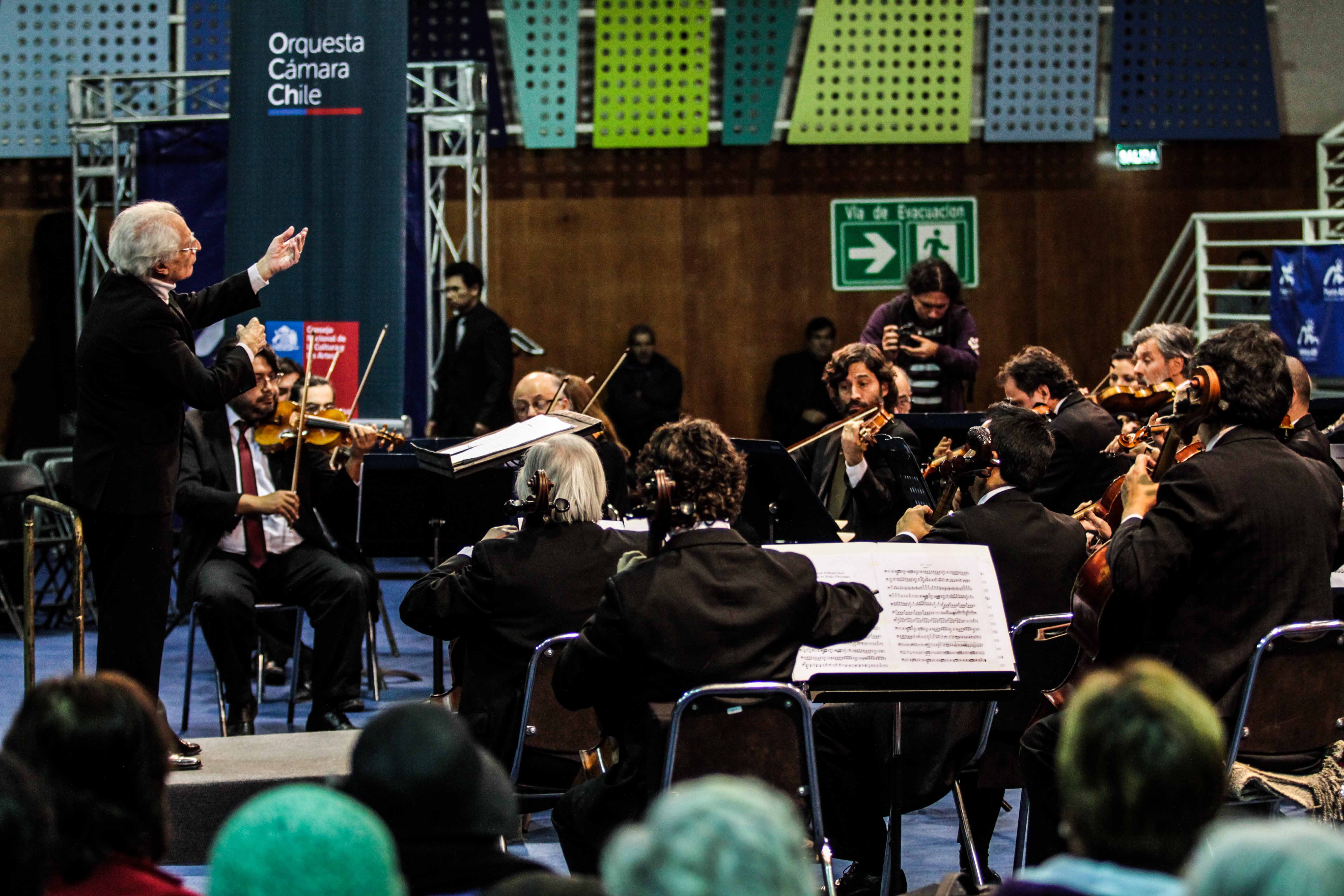 Orquesta de Cámara de Chile lleva obras de Wagner y Beethoven a Puente Alto