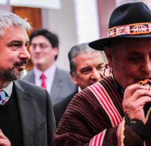 Ministro Ottone asistió a celebración del Día Nacional de los Pueblos Indígenas en La Moneda