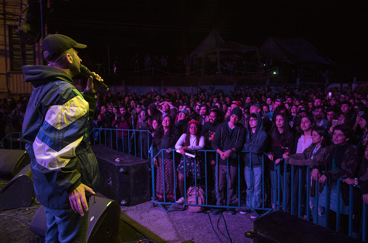 Bronko Yotte es uno de los artistas que aseguró su participación en Fluvial gracias a la Línea de Apoyo a la Circulación de la Música Nacional. FOTO: Carlos Juica / Fluvial. 