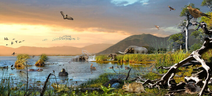 (Paisaje Fauna Laguna Tagua Tagua: Autor Mauricio Álvarez, proporcionada por NITT)