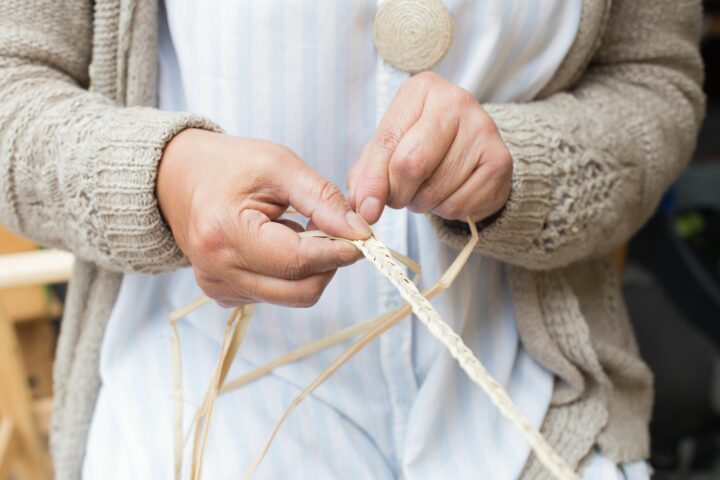 Artesana Marta Godoy / Fotografía: Juan Queirolo