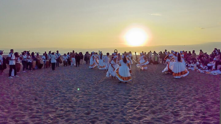 Crédito de la foto: Agrupación Arica Negro en festividad de San Pedro, Arica, 2022.