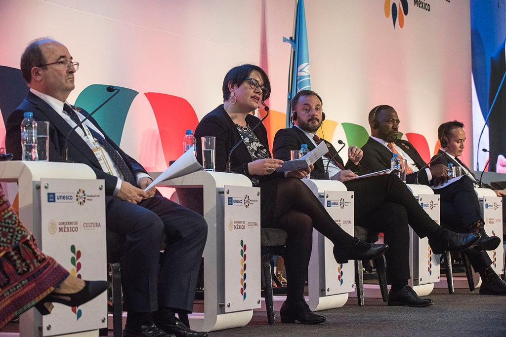 Ministra Julieta Brodsky en Conferencia Mundial de la Unesco Mondiacult 2022 Ministra Julieta Brodsky en Conferencia Mundial de la Unesco Mondiacult 2022