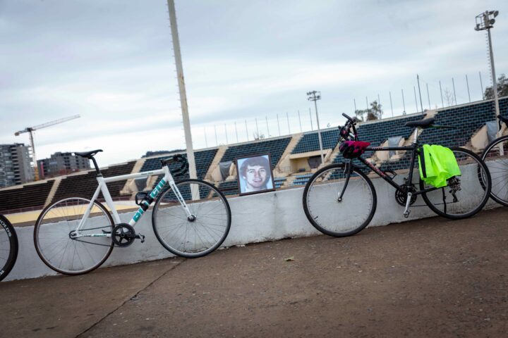 Velódromo del Estadio Nacional se llama Sergio Tormen en homenaje a