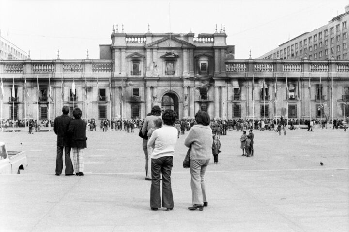 Fotografía: Marcelo Montecino. La Moneda, septiembre 1973
