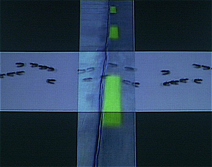 Fotograma Moción de Orden 2002 ©Lotty Rosenfeld/ Cortesía Fundación Lotty Rosenfeld