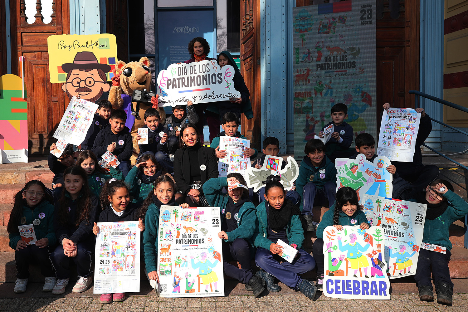 Ministra de las Culturas encabezó lanzamiento del Día de los Patrimonios de Niñas, Niños y Adolescentes en Museo Artequin