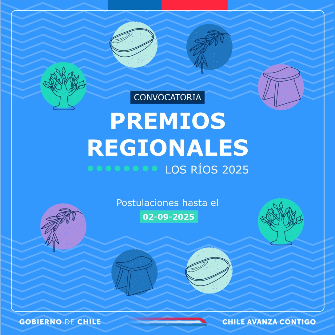 Premios Regionales de las Artes y las Culturas 2025 en Los Ríos