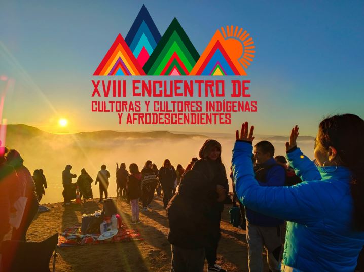 Imagen oficial XVIII Encuentro de Cultoras y Cultores Indígenas y Afrodescendientes