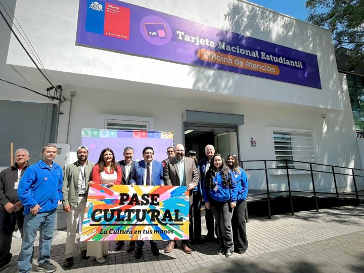 Oficina TNE de Talca se transforma en nuevo punto de activación del Pase Cultural