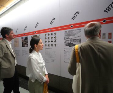 exposición que repasa la historia del Metro de Santiago