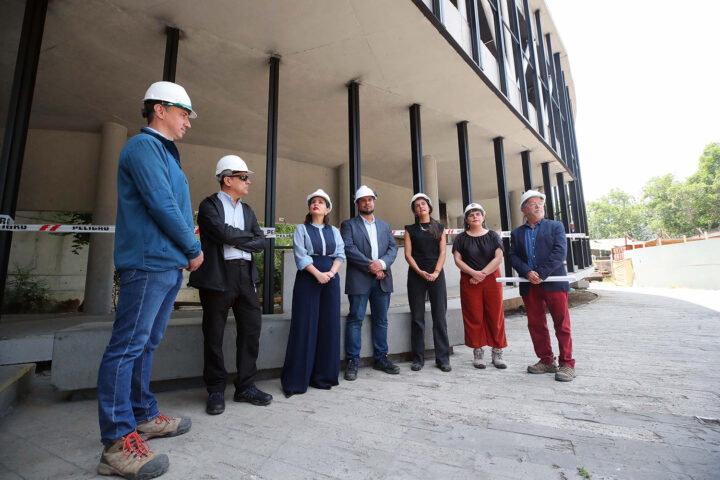 inicio de obras del proyecto de rehabilitación y mantención del Museo Violeta Parra