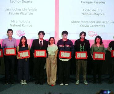 Ministra de las Culturas encabezó ceremonia de entrega de los Premios Literarios 2025