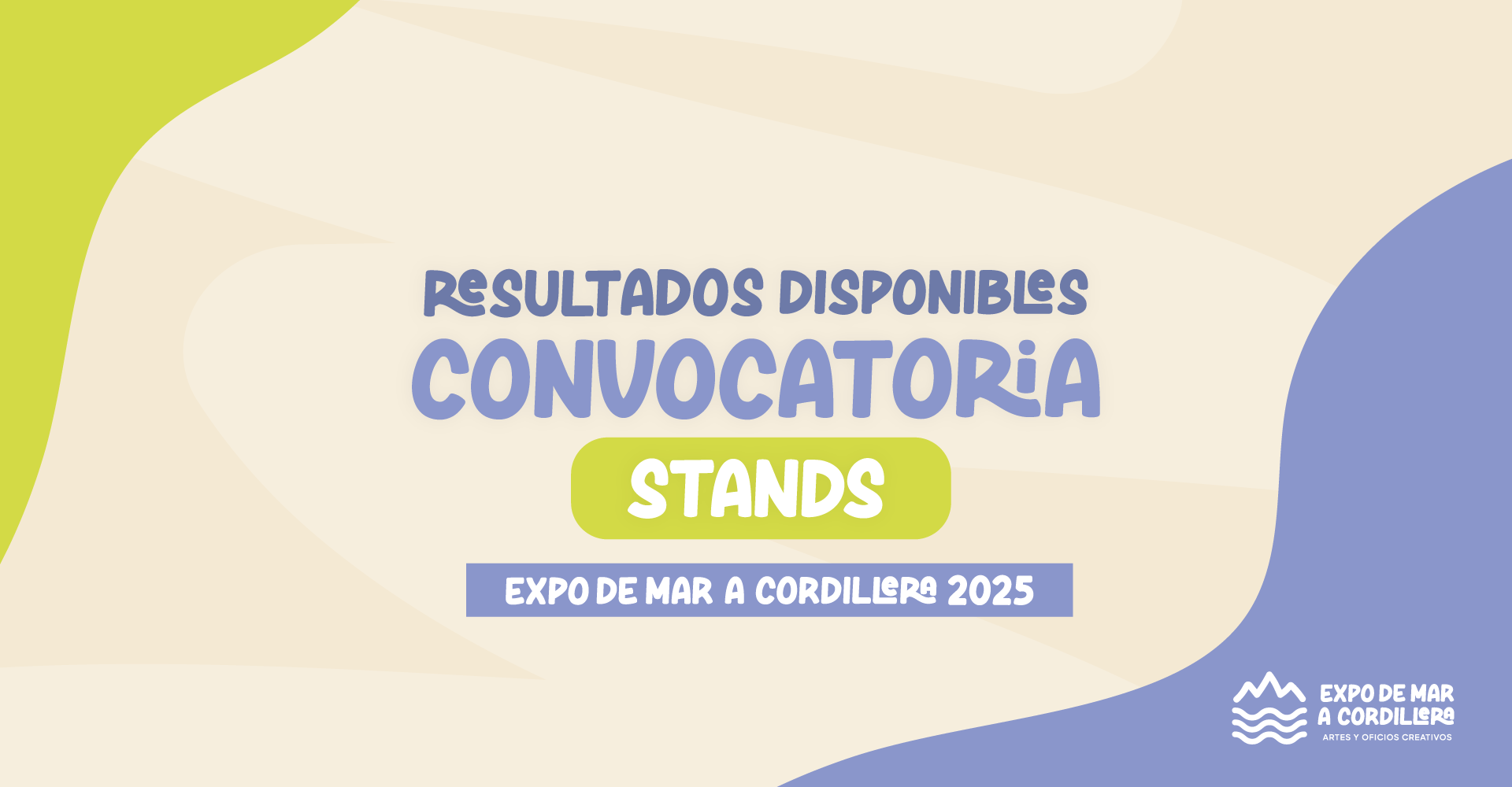 Resultados convocatoria Expo "De Mar a Cordillera: Artes y Oficios Creativos del Biobío" 2025