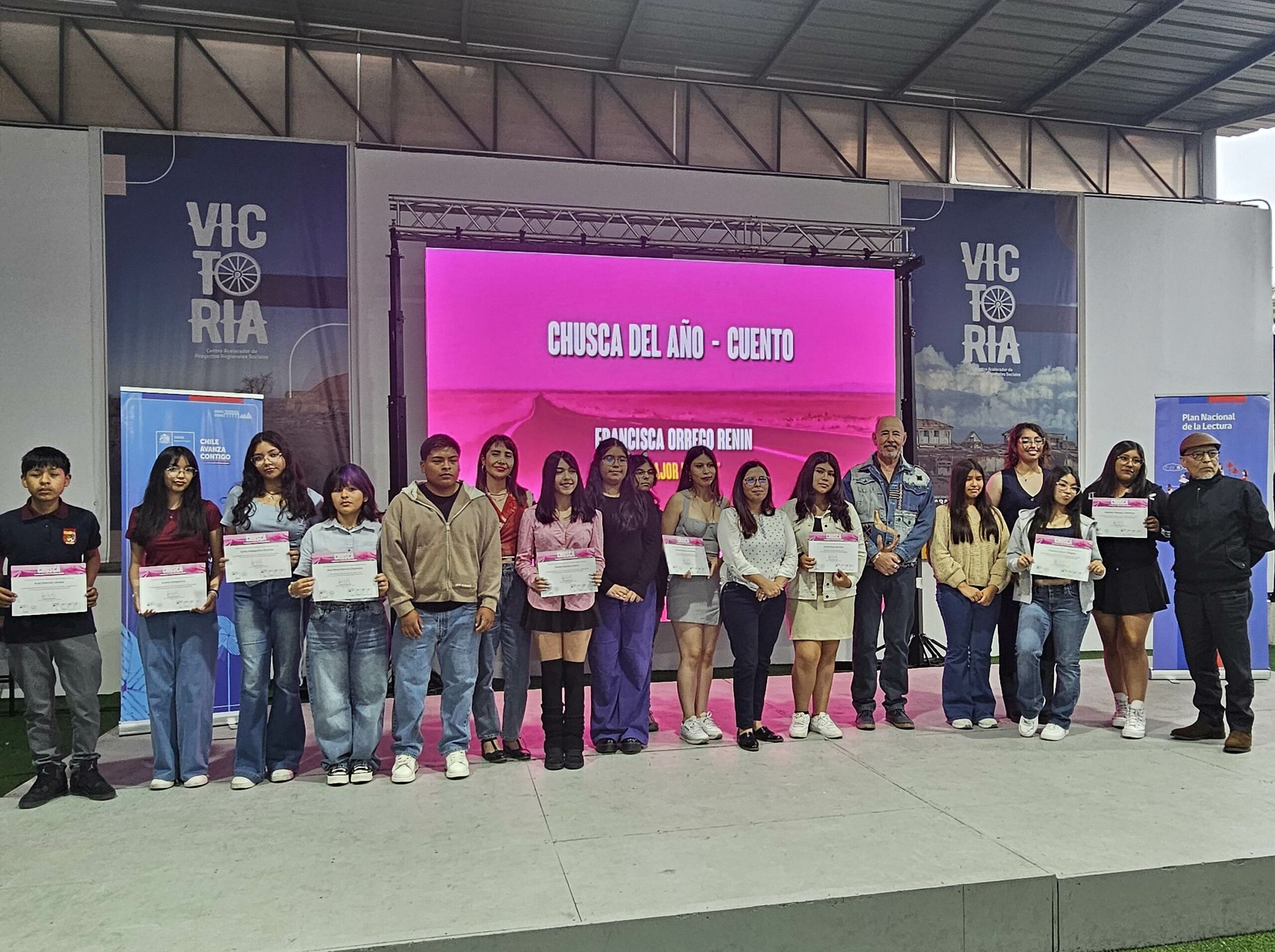 Premiación 2025 de Iniciativa de Escritura Creativa "Chusca"