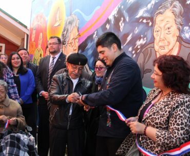 Barrio Chile Nuevo inauguró mural comunitario