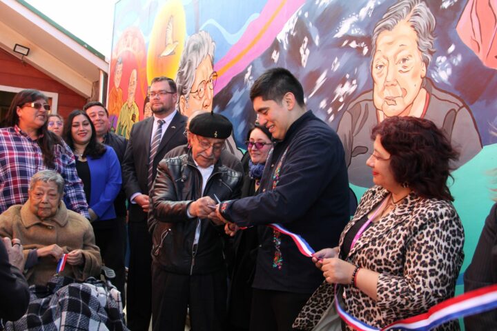Barrio Chile Nuevo inauguró mural comunitario