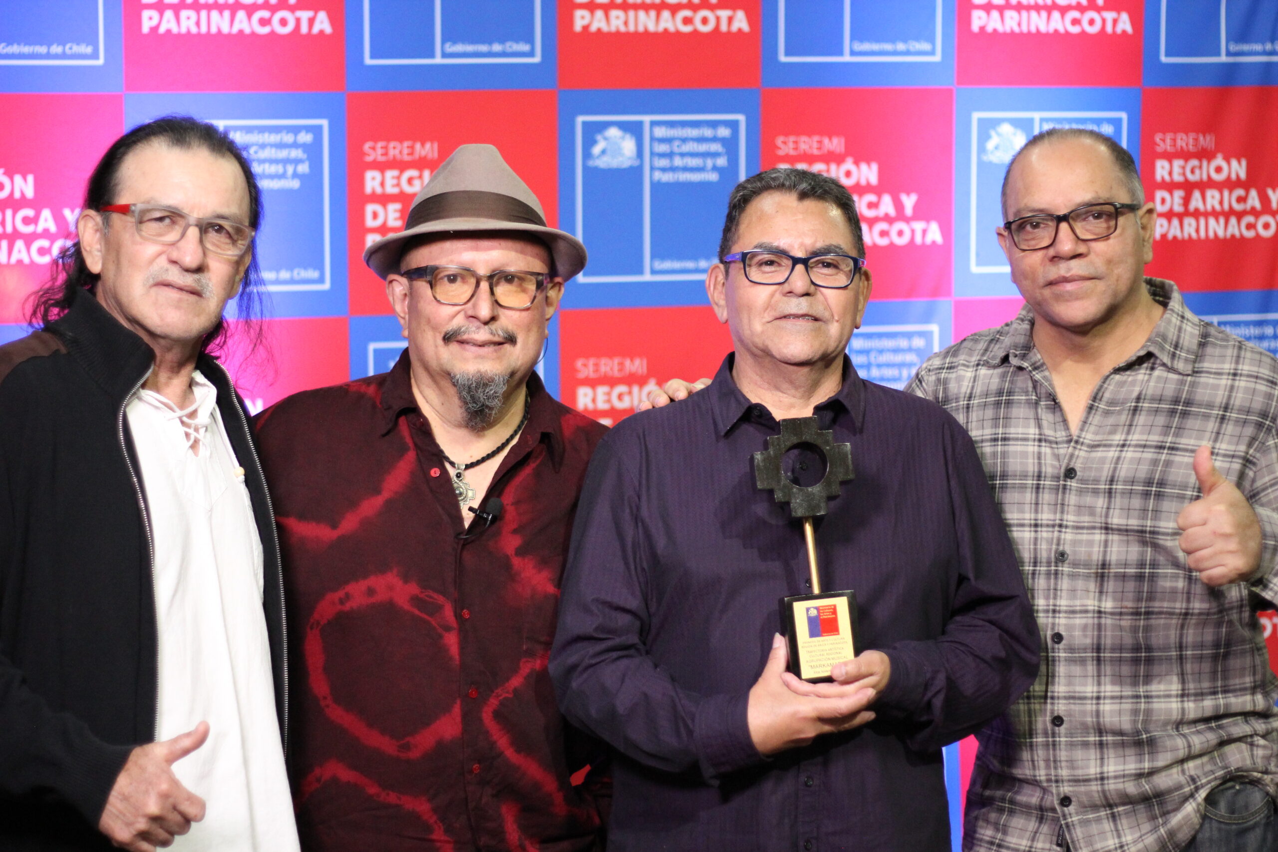 Arica premia a sus artistas y gestores culturales