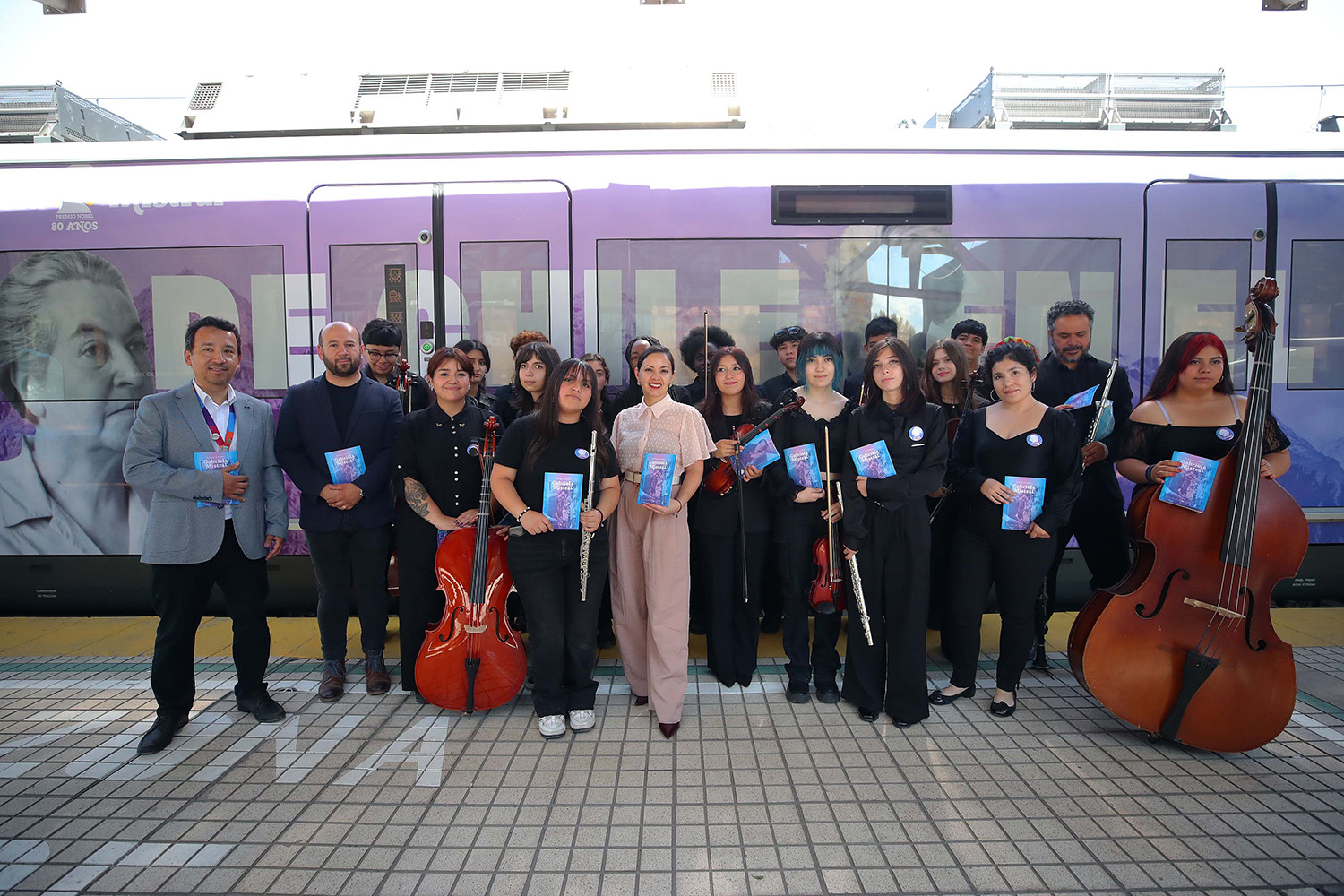 Ya está en marcha el Tren de Gabriela Mistral