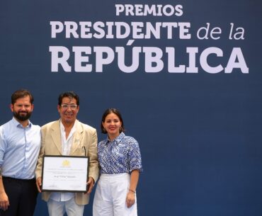 entregan Premios Presidente de la República 2025 en La Moneda