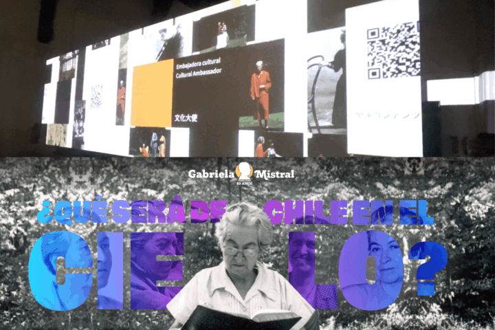 RM abre las celebraciones por los 80 años del Nobel de Gabriela Mistral con una muestra inmersiva inédita