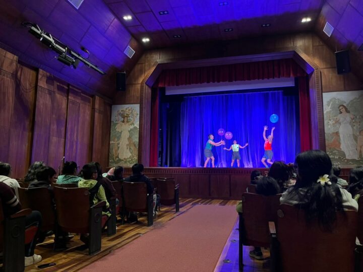Niñas y niños de escuelas rurales de Lanco cerraron proceso de mediación artística en el Teatro Galia