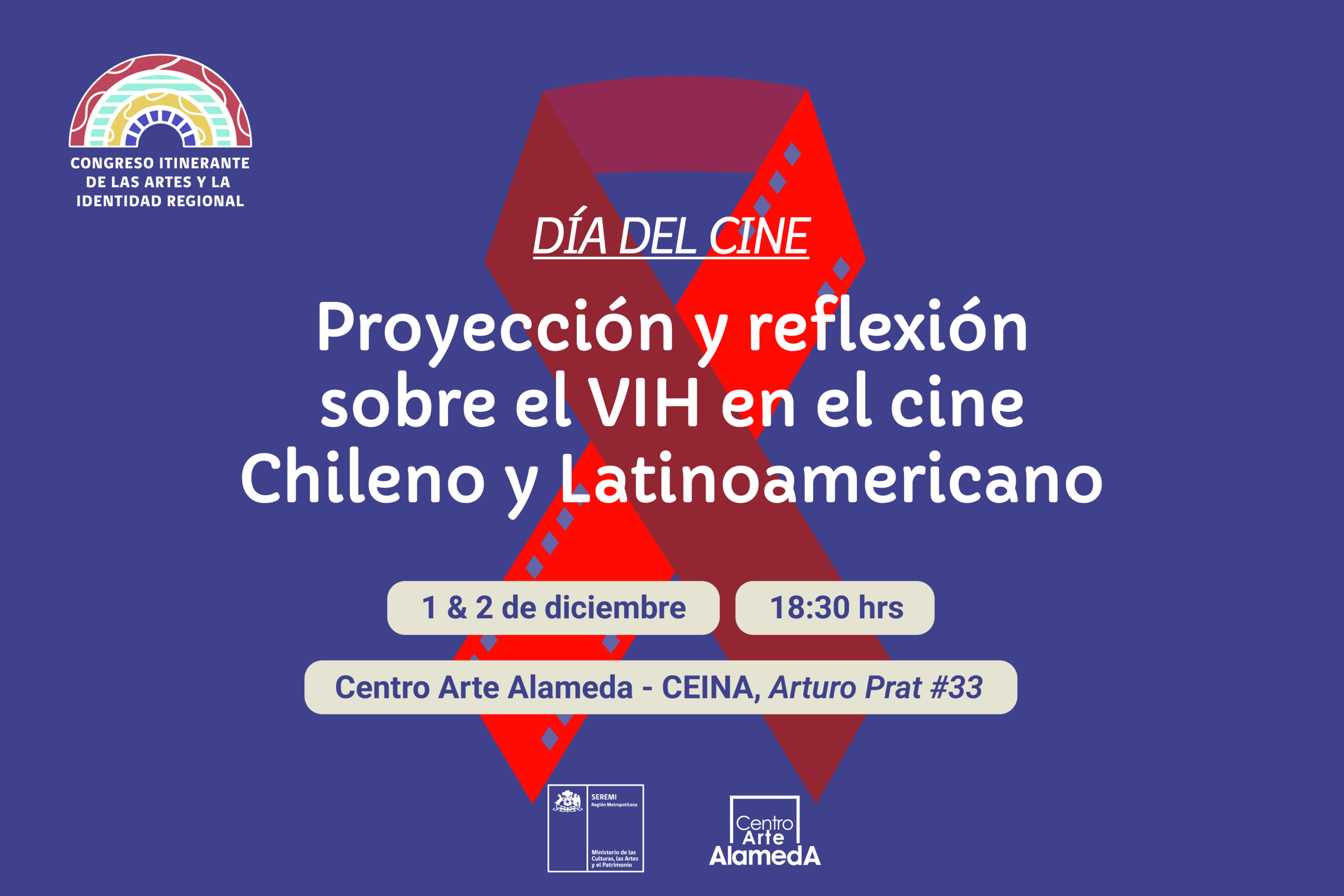 Día del Cine: Proyección y reflexión sobre el VIH en el cine chileno y Latinoamericano