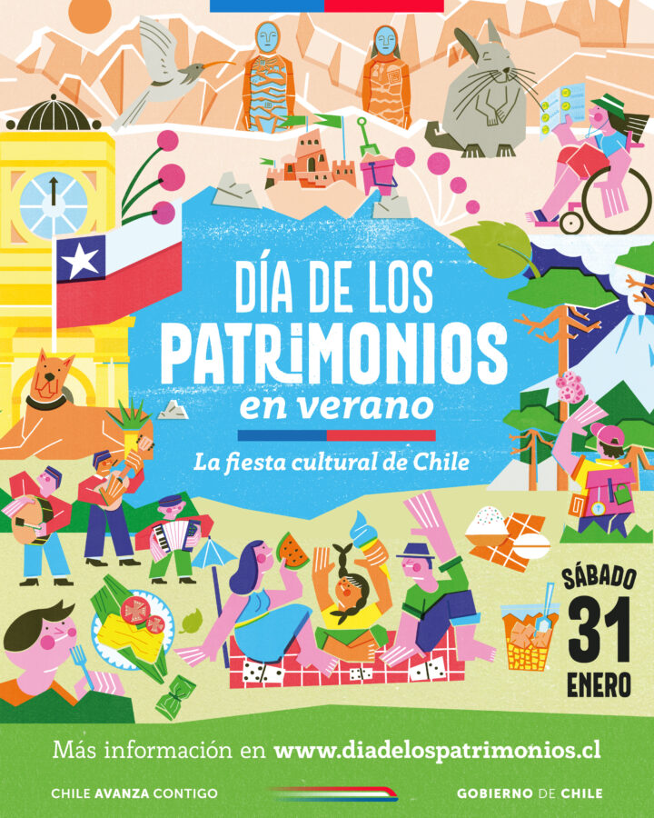 Se viene el Día de los Patrimonios en Verano
