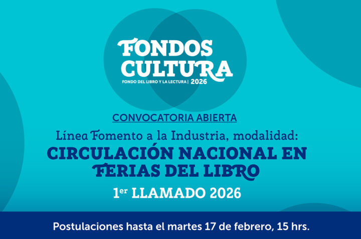 Convocatoria Circulación Nacional en Ferias del Libro 2026 – Primer llamado