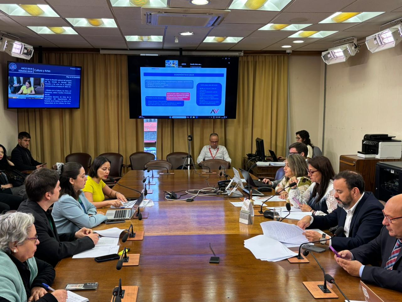 Proyecto de Ley de Fomento a las Artes de la Visualidad avanza a votación en Sala de Cámara de Diputadas y Diputados