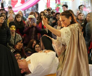 Galería Palace viajó a la época del renacentismo para celebrar el Día del Libro