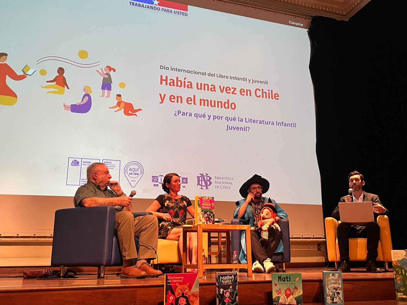Con sala llena en la Biblioteca Nacional celebró el Día Internacional del Libro Infantil y Juvenil
