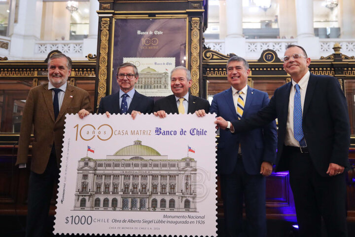 Ministerio de las Culturas y Banco de Chile conmemoran los 100 años de su Casa Matriz