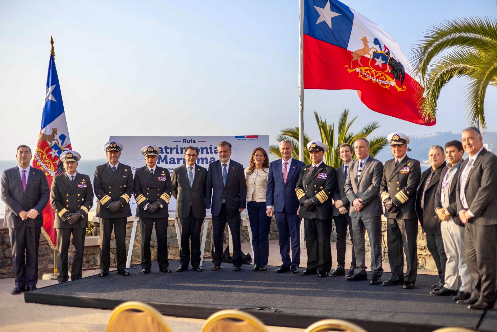 Gobierno y Armada de Chile firman convenio de colaboración para la difusión del patrimonio histórico nacional y marítimo de Chile