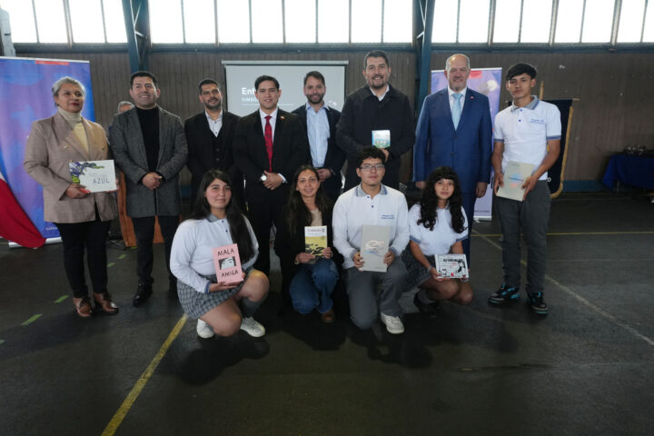 Gobierno impulsa recuperación de la biblioteca del Liceo Bicentenario de Gorbea tras incendio