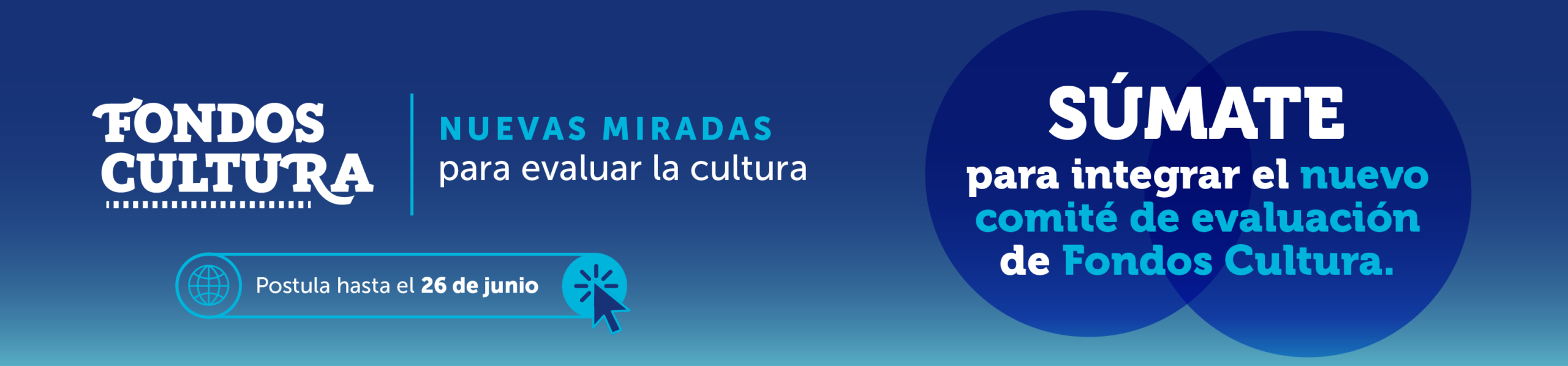 Convocatoria comités de evaluación de Fondos Cultura 2027