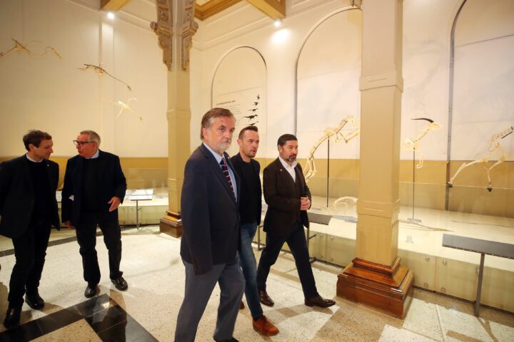 Ministro de las Culturas inaugura la segunda parte de la muestra “Vertebrados, Anatomía–Evolución–Extinción” en el Museo Nacional de Historia Natural