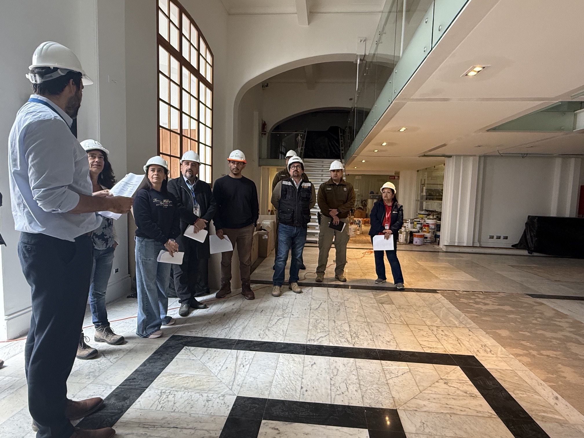 Avanzan obras de Conservación de la Biblioteca Regional de Antofagasta