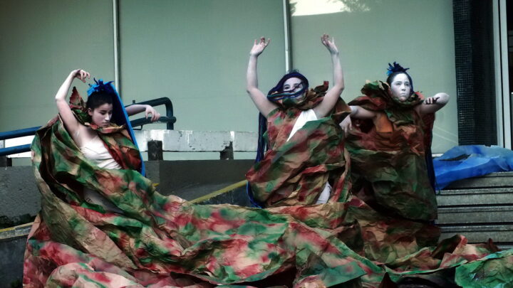 proceso de creación del Biobío lleva la poesía de Alfonso Alcalde a la danza Butoh