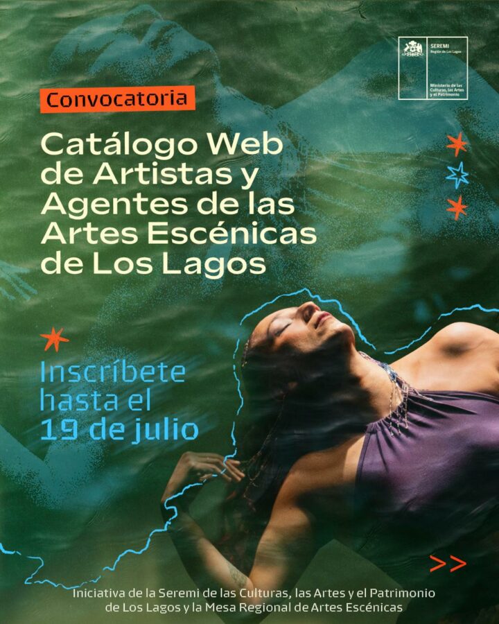 Los Lagos invita a artistas a sumarse al Primer Catastro Regional de Artes Escénicas