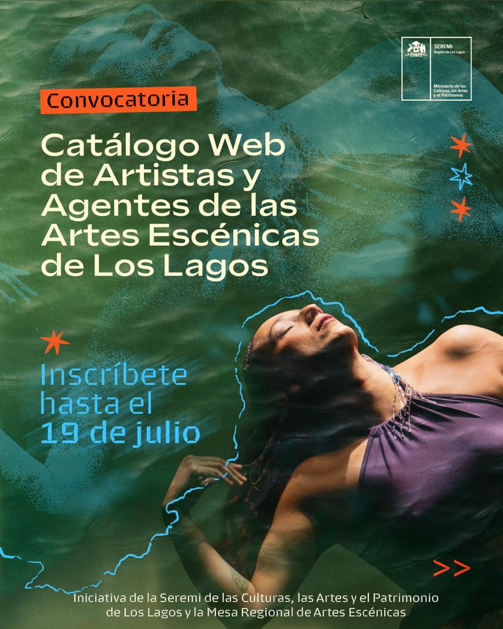 Los Lagos invita a artistas a sumarse al Primer Catastro Regional de Artes Escénicas